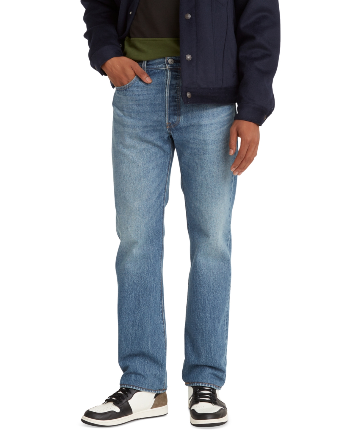 UPC 195901349997 product image for Levi's Men's 501 Original Fit Button Fly Stretch Jeans | upcitemdb.com
