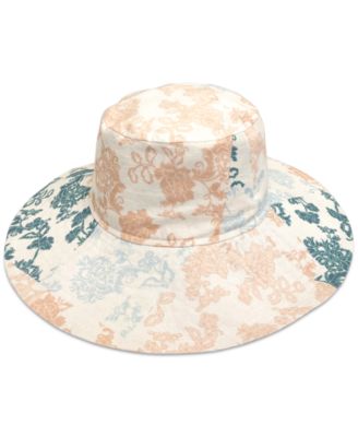 Printed Cotton Floppy Sun Hat 