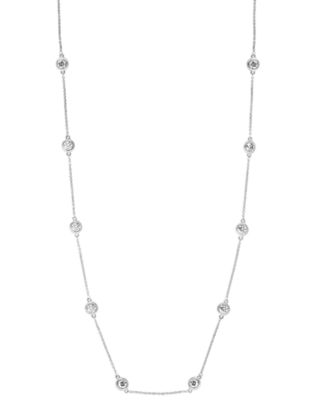 effy bezel diamond necklace