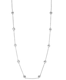 EFFY® Diamond Bezel Station 20" Statement Necklace (2 ct. t.w.) in 14k White Gold or 14k Yellow Gold 