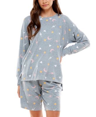 Cozy Luxe Bermuda Shorts Pajama Set
