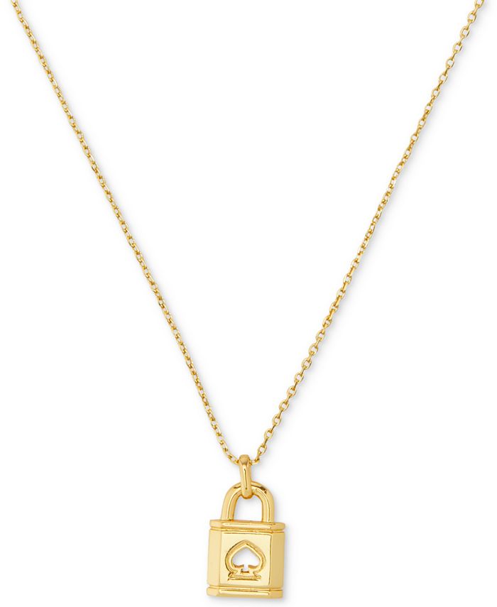 Macys kate spade initial necklace on sale