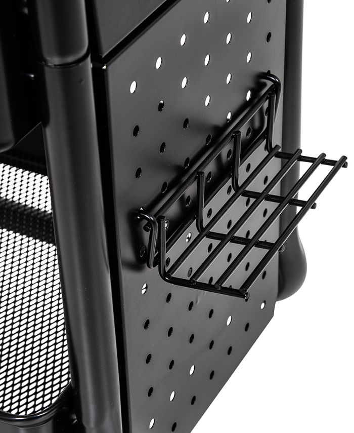 Honey Can Do Rolling Craft Cart with Peg Board Macy's