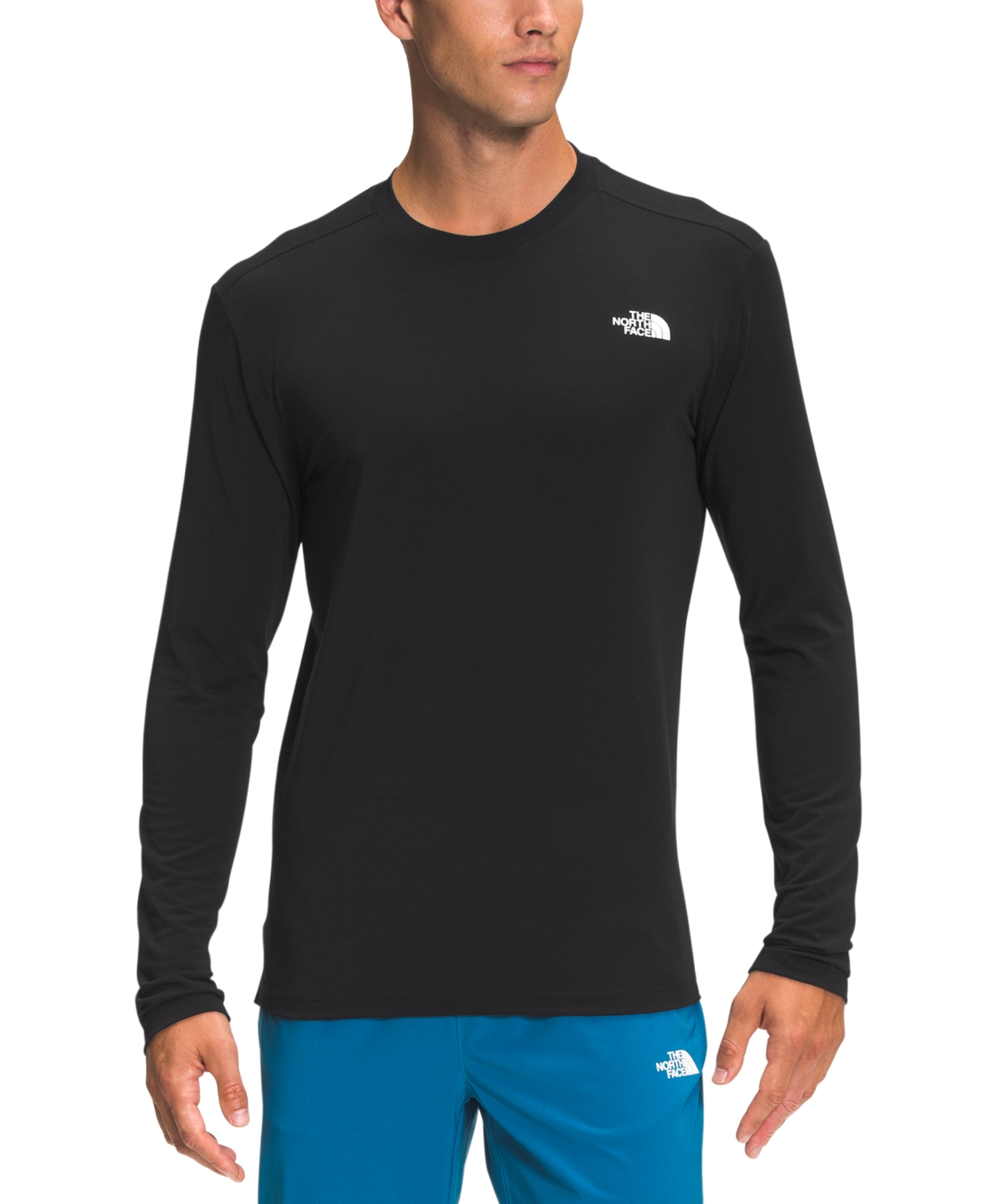 The North Face Men's Long Sleeve Wander Shirt In Tnf Black