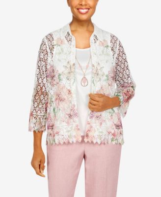 Alfred Dunner Plus Size Magnolia 