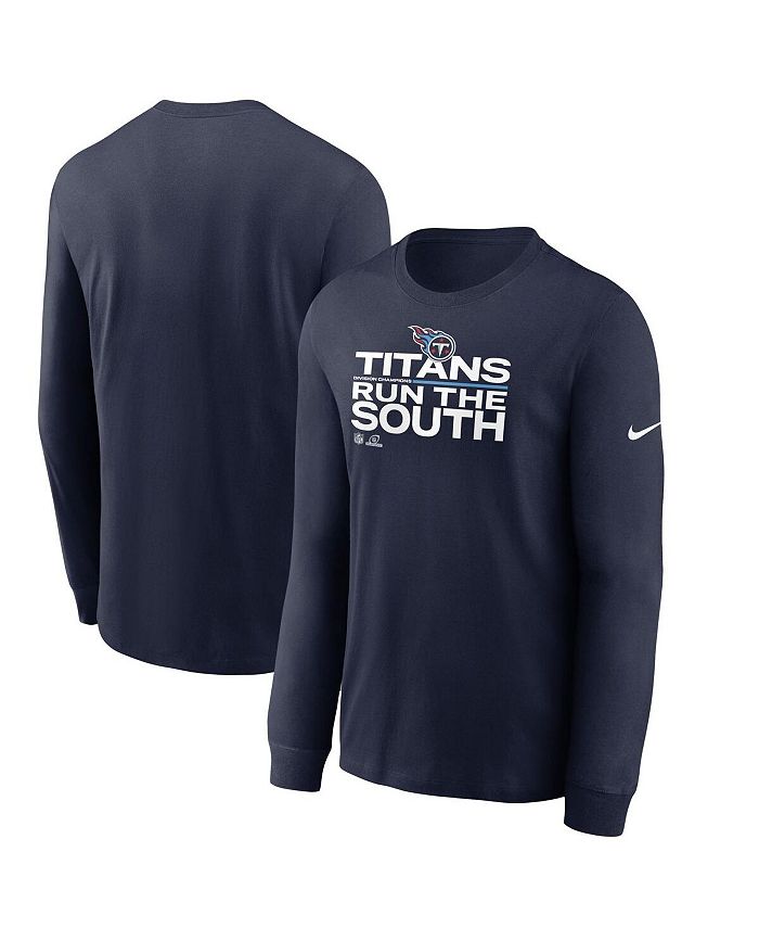 Nike Men's Navy Tennessee Titans 2021 AFC South Division Champions ...
