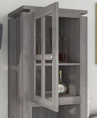 Migley Open Shelves Tower Cabinet