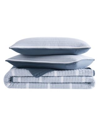 Niari Yarn Dye Stripe 2 Piece Quilt Set, Twin