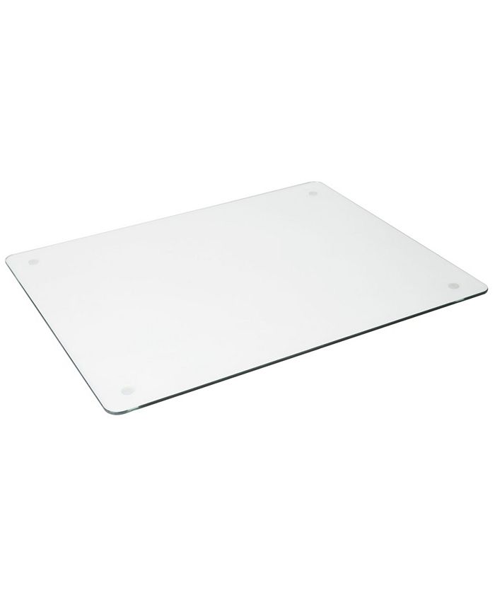 Tempered glass sales desk pad