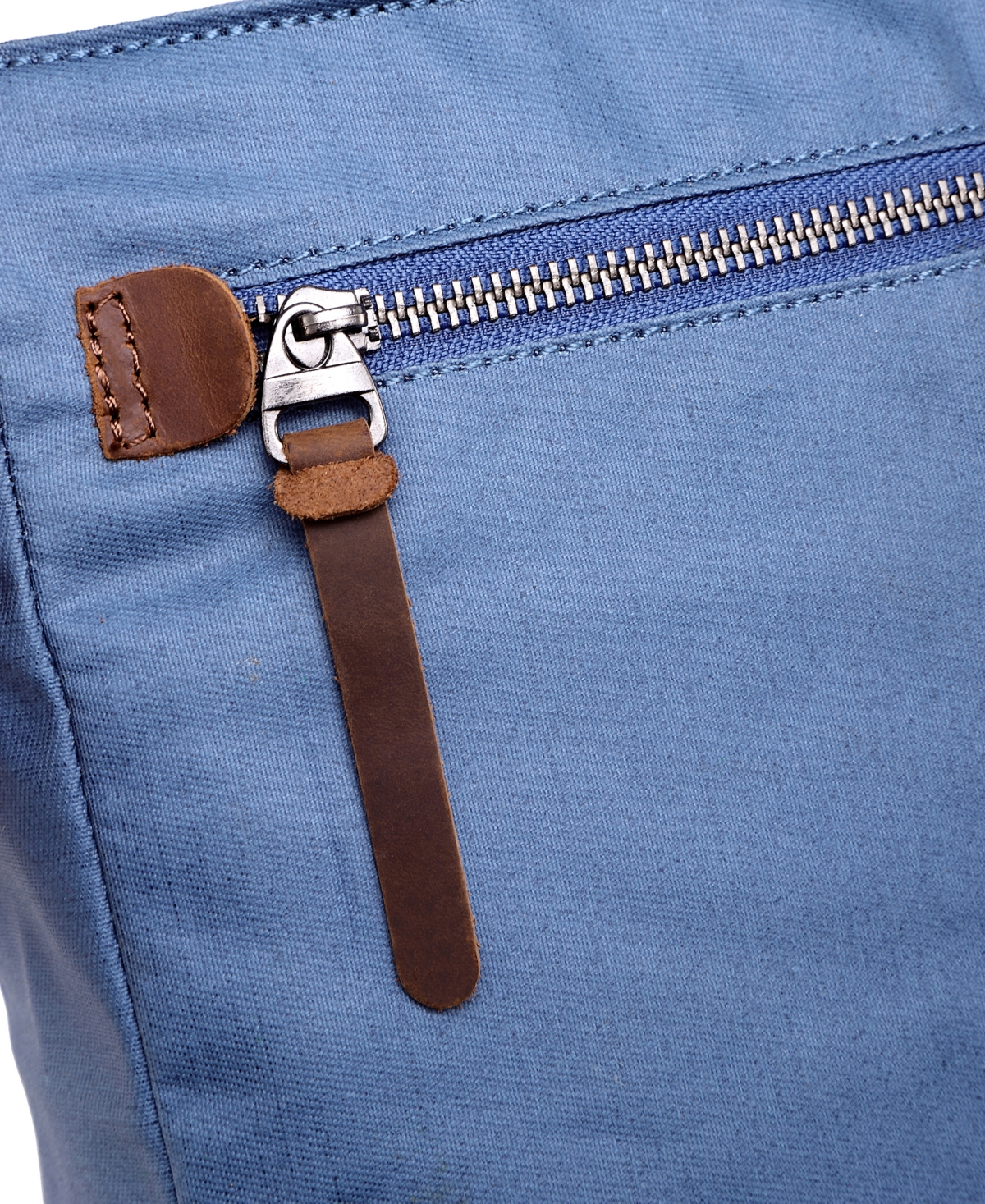 Tsd Brand Urban Light Canvas Crossbody Handbag In Denim Blue