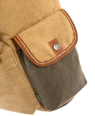 Mountain Wood Canvas Backpack