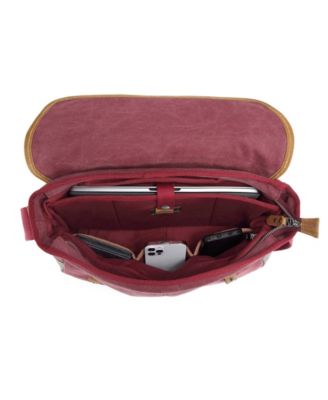 Mountain Wood Canvas Messenger Bag