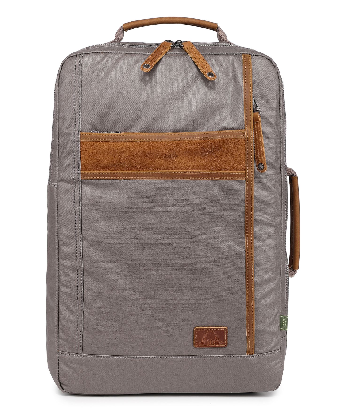Рюкзак TSD BRAND Madrone Coated Canvas, цвет: Серый — фото 13