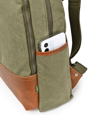 Magnolia Hill Canvas Backpack