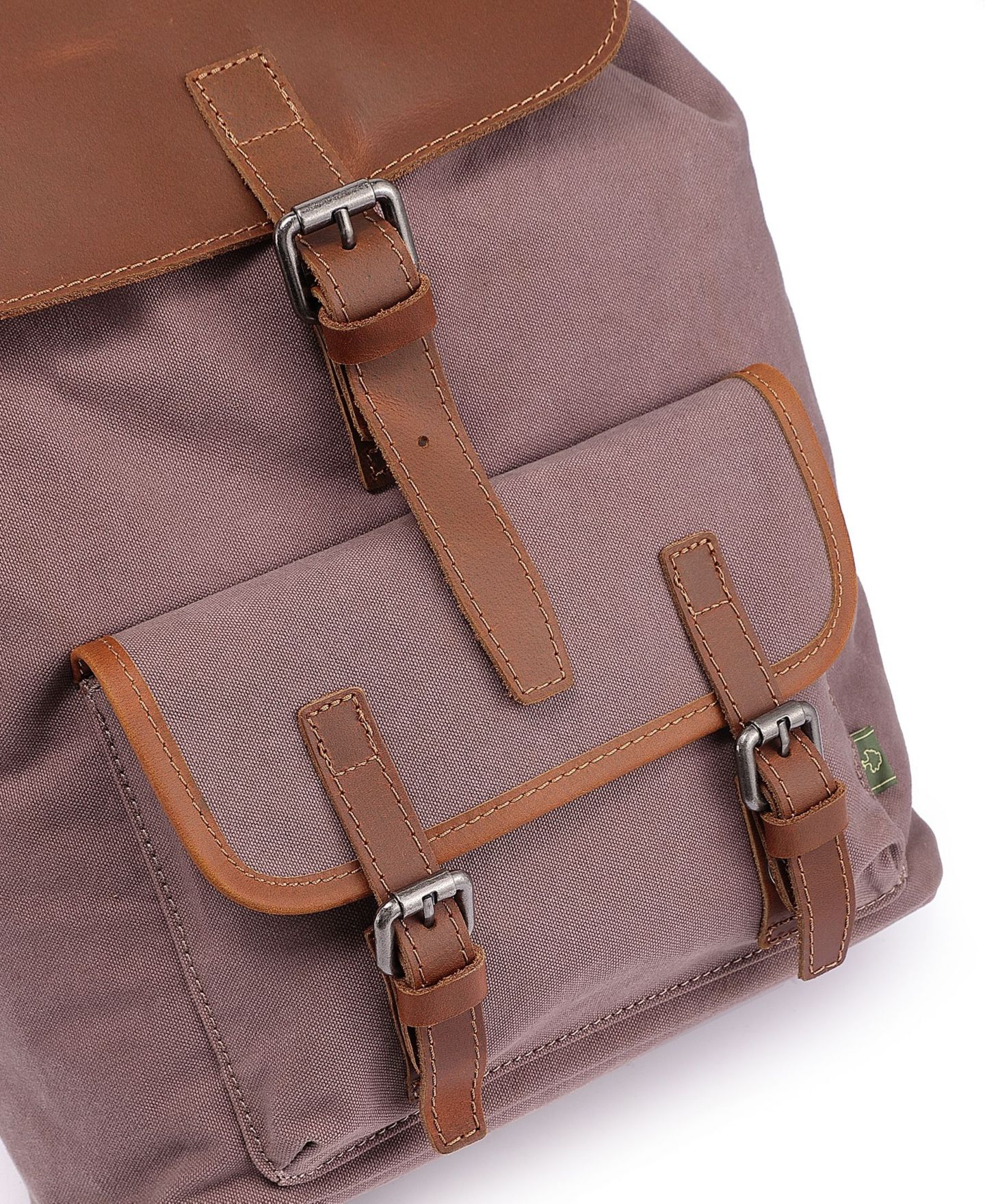 Рюкзак TSD BRAND Bigleaf Canvas, цвет: Коричневый — фото 10