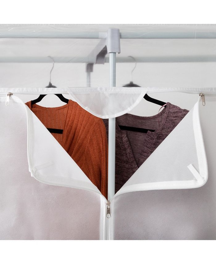 Honey Can Do 60" White Storage Closet Macy's