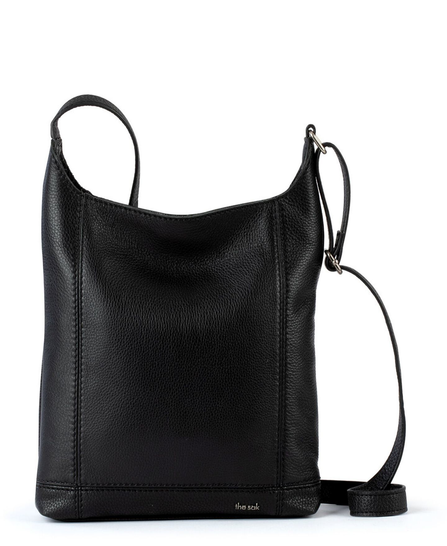 Женская сумка The Sak De Young Small Leather Crossbody, цвет: Чёрный — фото 1