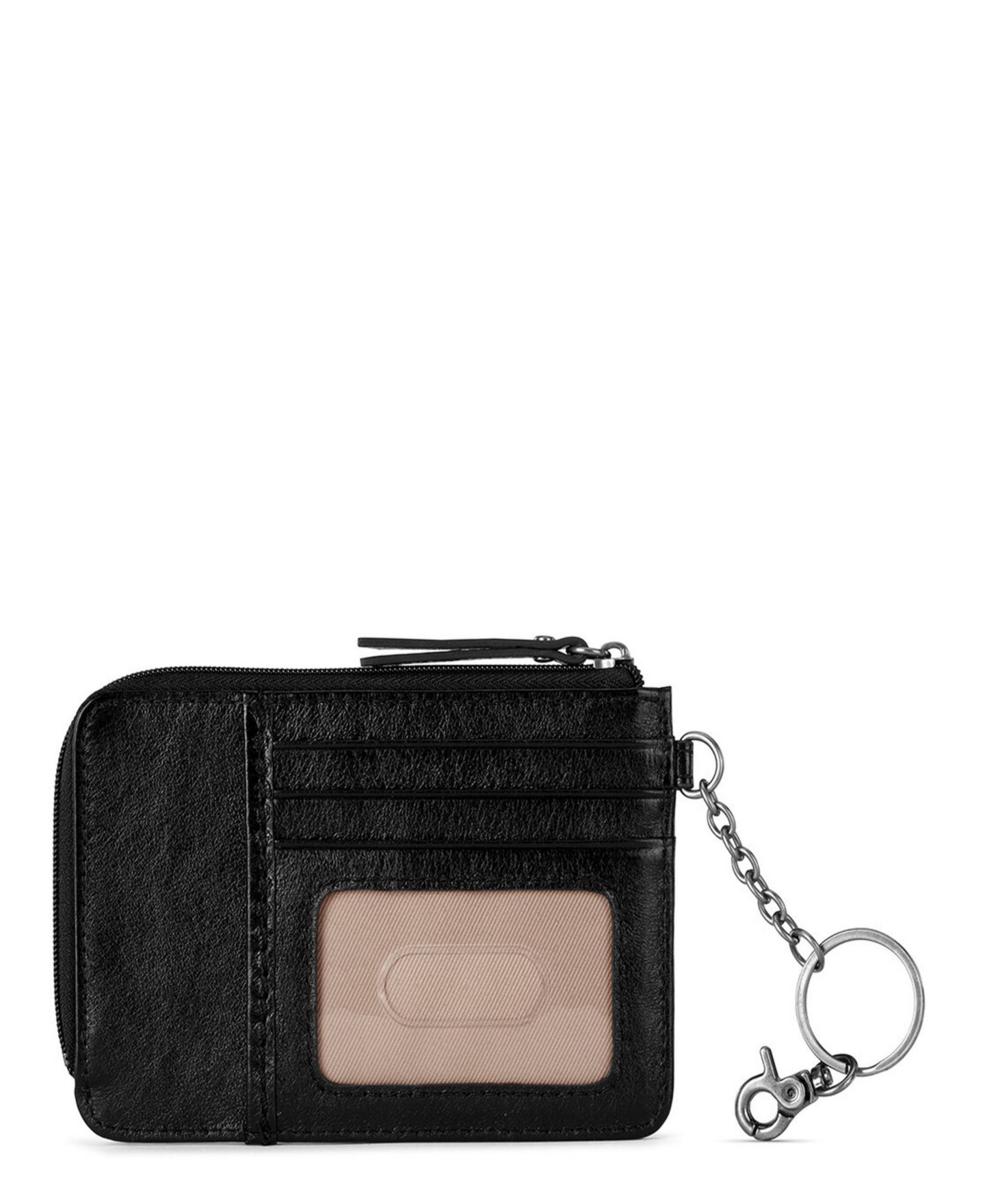 Женский кошелёк The Sak Iris Leather Card Case Wallet, цвет: Чёрный — фото 3