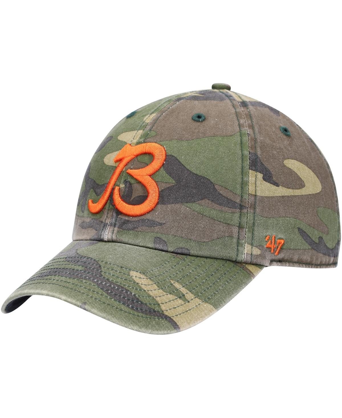 47 Brand Men's '47 Camo Chicago Bears Team Woodland Clean Up Adjustable