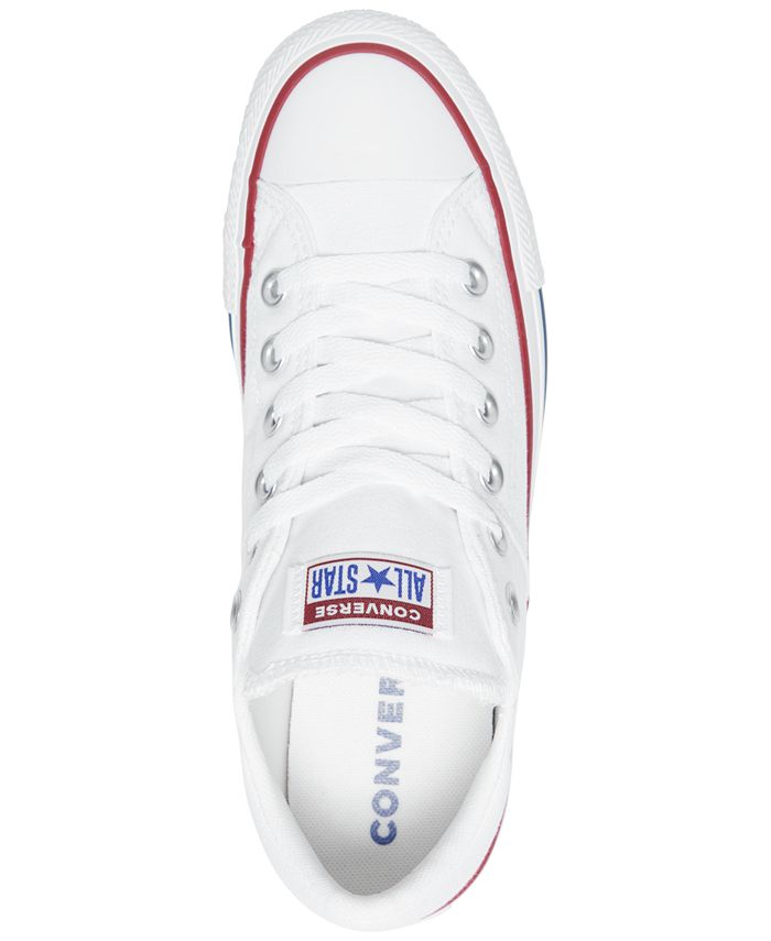 White converse outlet front view