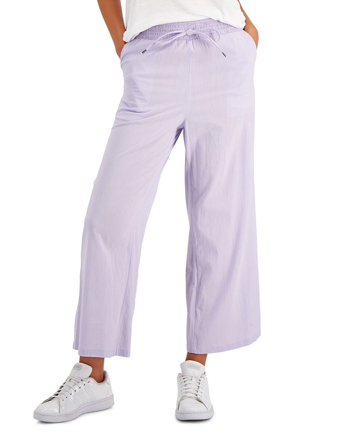 Style & Co Wide-Leg Soft Pants, Created for Macy's - Macy's