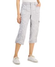 Macys womens petite capris cheap