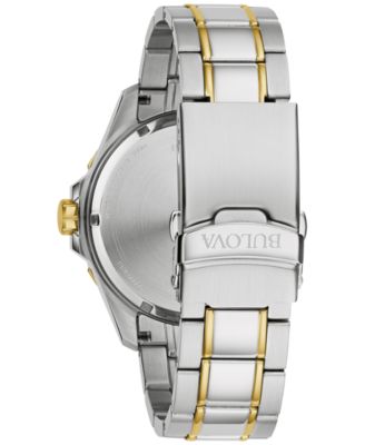 Men's Marine Star Two-Tone Stainless Steel Bracelet Watch 43mm