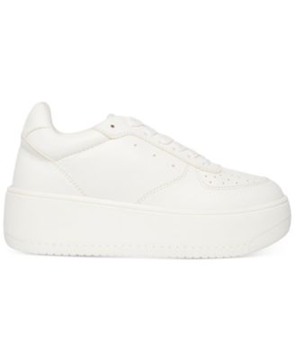 white platform steve madden