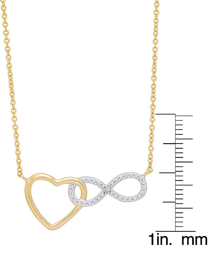 Infinity necklace hotsell macys