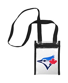 Women's Toronto Blue Jays Clear Crossbody Tote Bag
