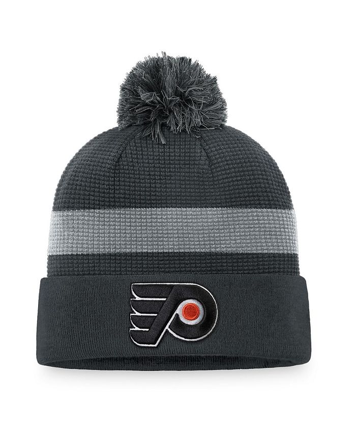 New Philadelphia Flyers Womens OSFA Reebok Cuffed Pom Beanie Hat
