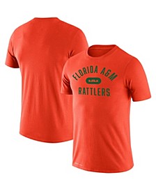 Men's x LeBron James Orange Florida A&M Rattlers Collection Legend Performance T-shirt