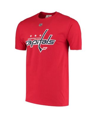 Men's Evgeny Kuznetsov Red Washington Capitals Name and Number T-shirt