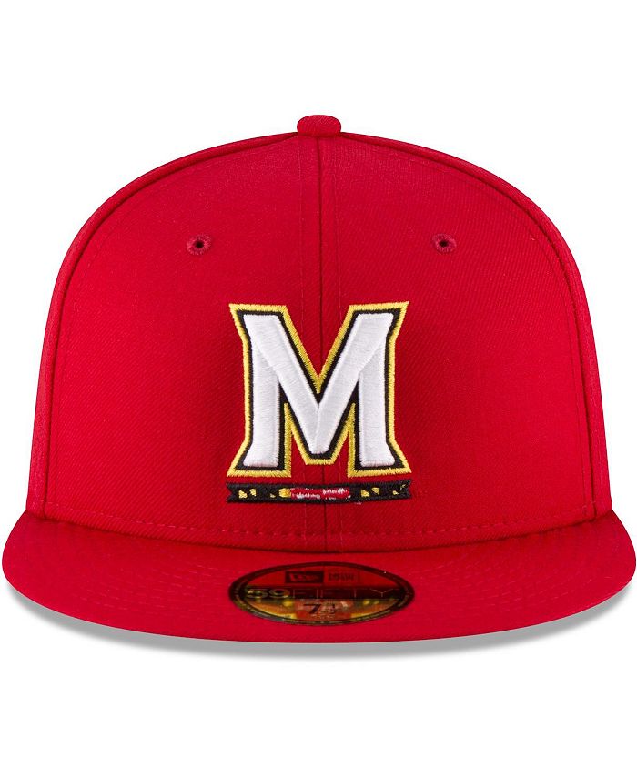 New Era Men's Red Maryland Terrapins Logo Basic 59FIFTY Fitted Hat - Macy's