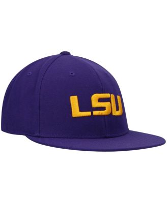 Men's Purple LSU Tigers Team Color Fitted Hat