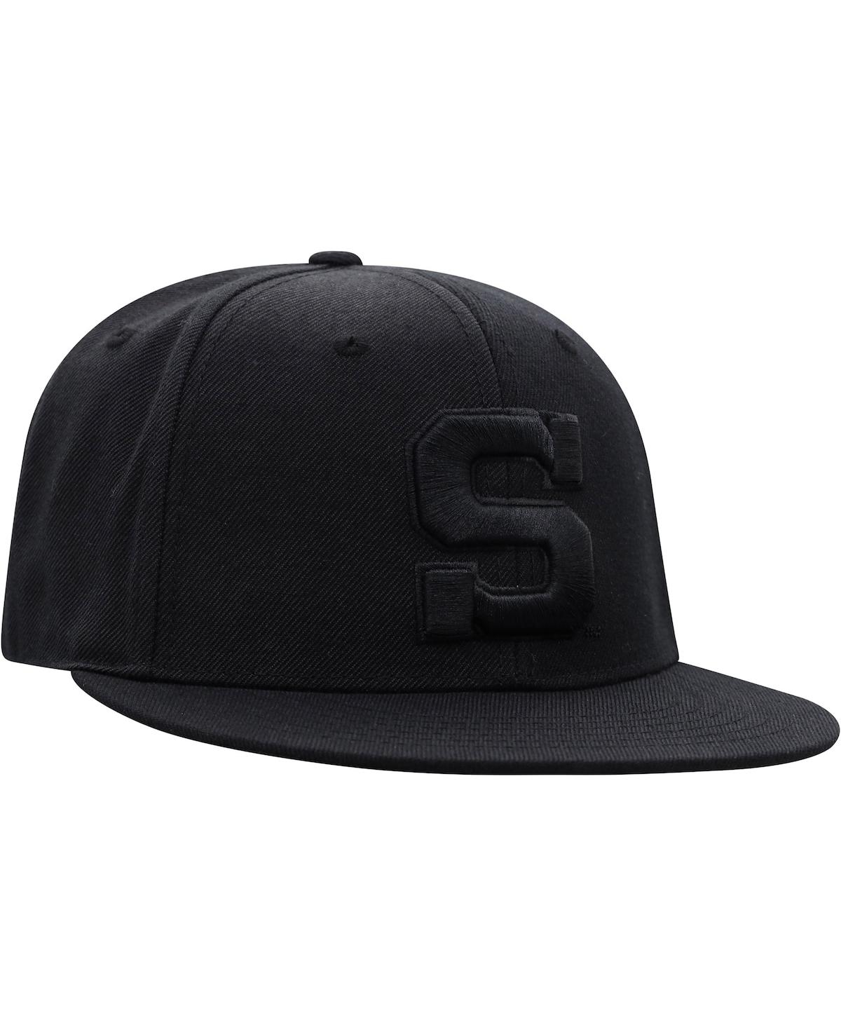 Men's Top of the World Penn State Nittany LionsOnFitted Hat - Black