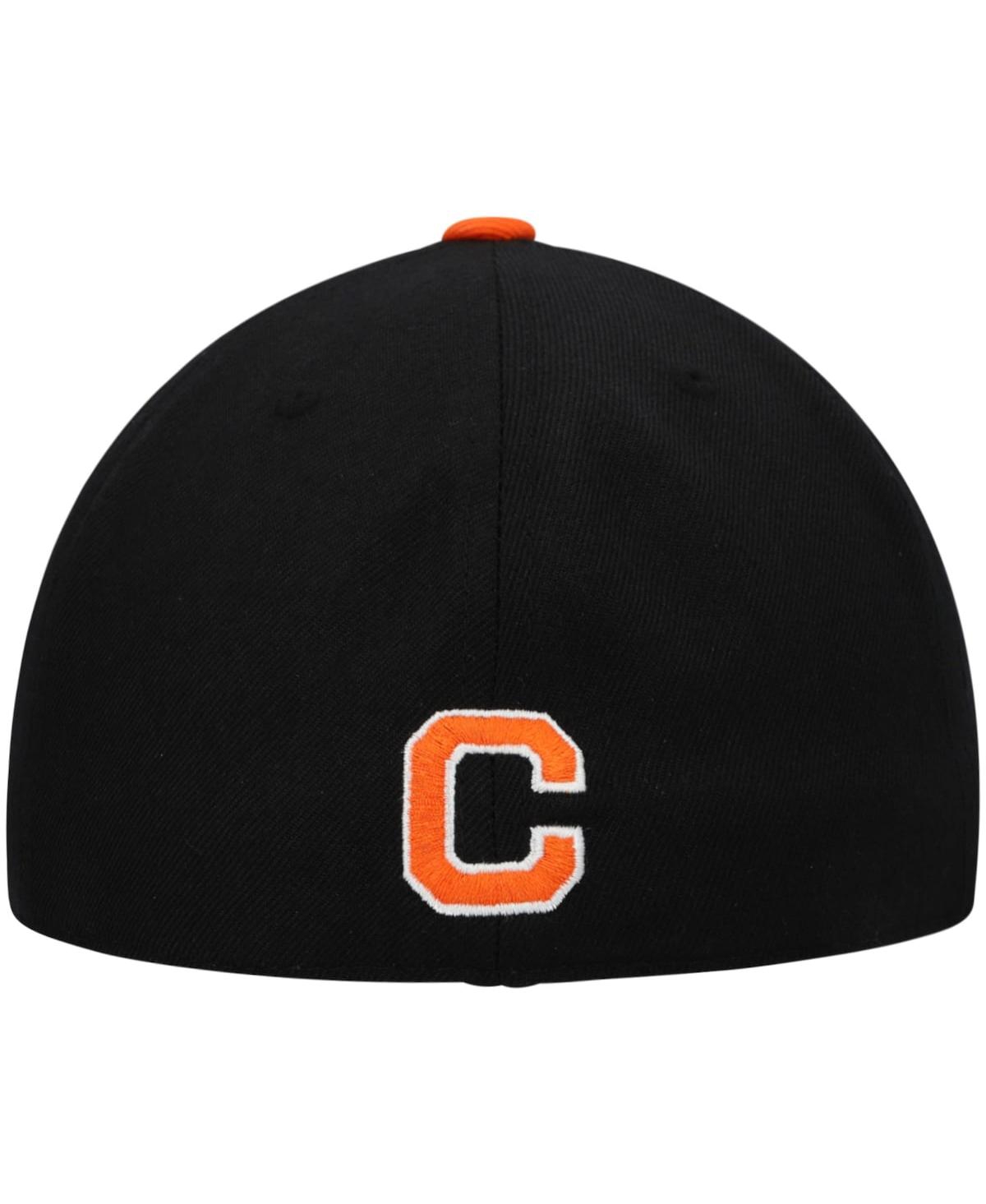 Men's Top of the World Orange Clemson Tigers Team Color Two-Tone Fitted Hat - Orange