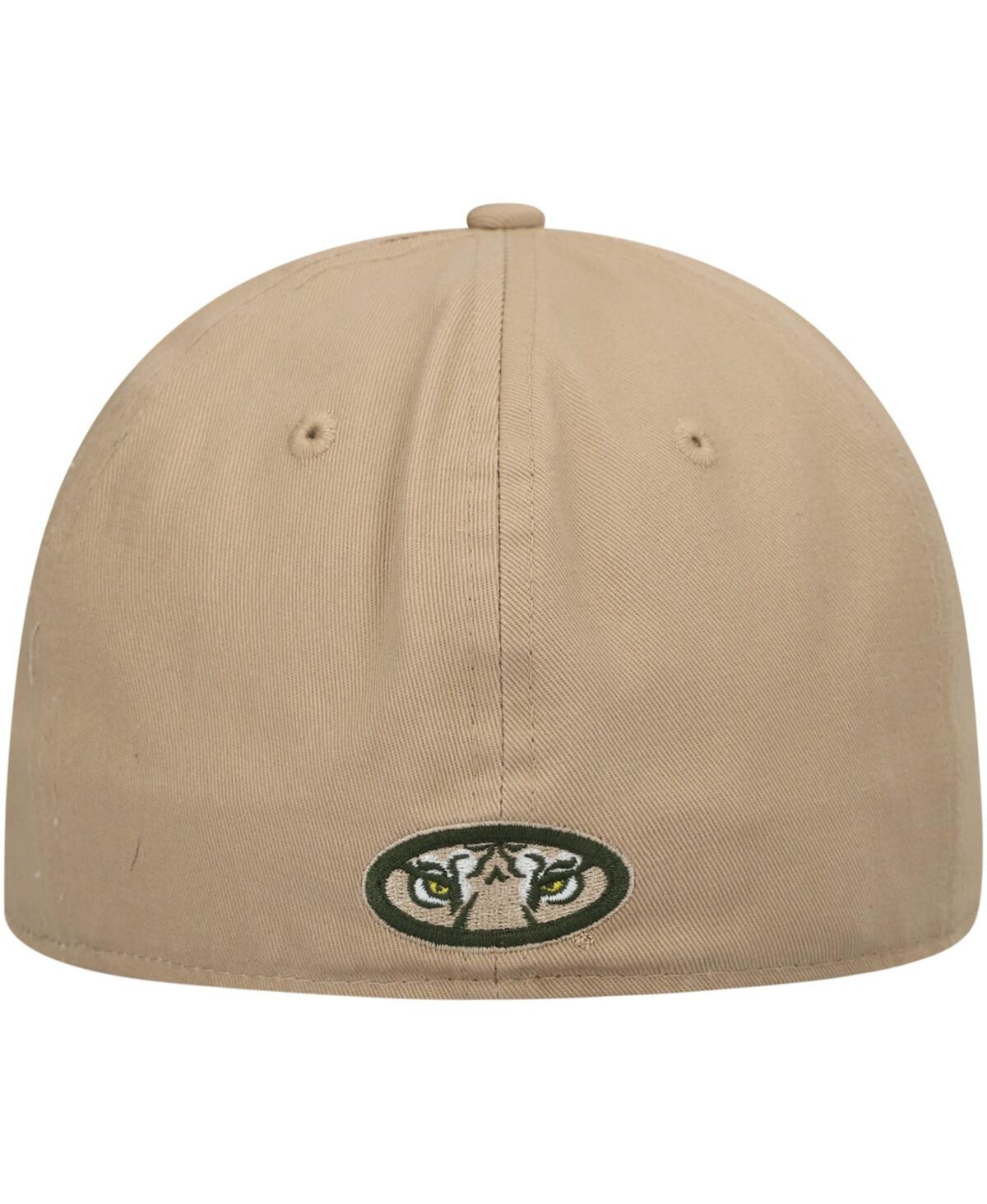 Men's New EraAuburn Tigers Camel & Rifle 59FIFTY Fitted Hat - Tan