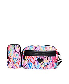 East West Crossbody with Phone Pouch