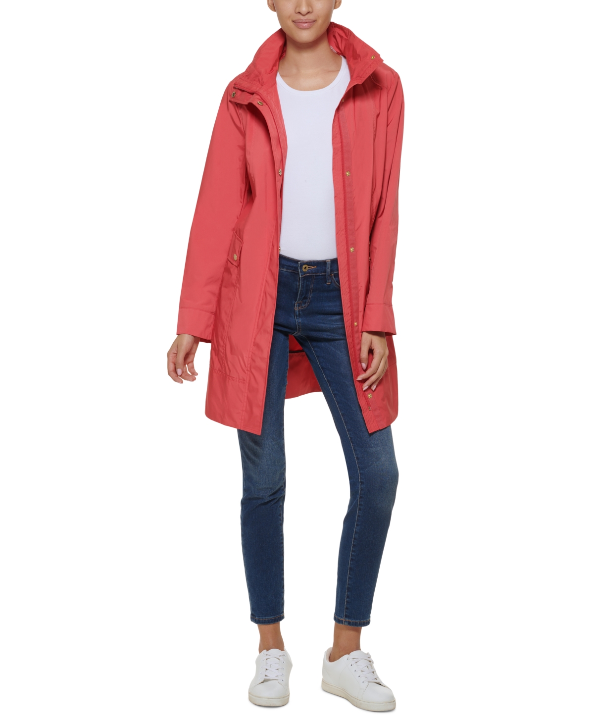 Cole haan red raincoat hot sale