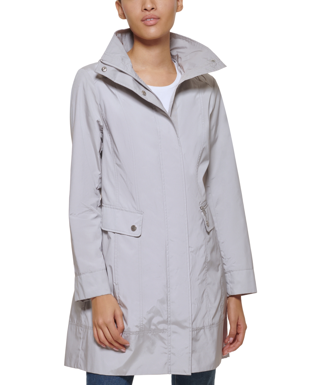Cole haan packable raincoat canyon rose top