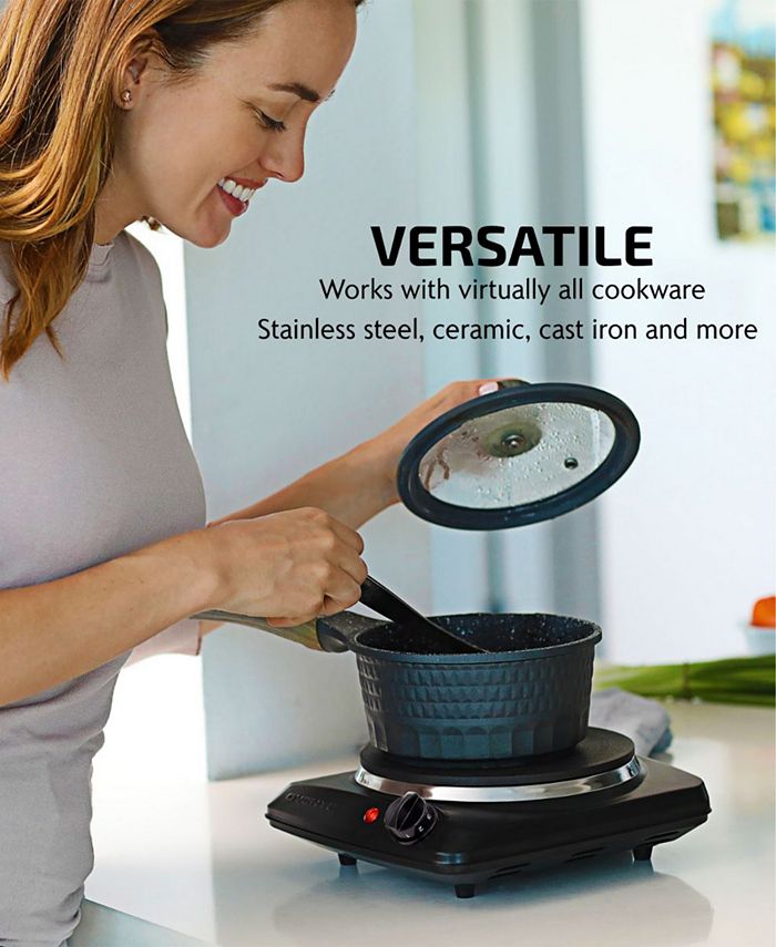 OVENTE Electric CastIron Burner Macy's