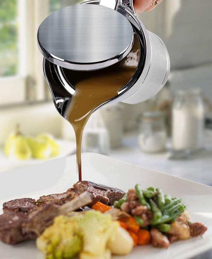 OVENTE Stainless Steel 14 Ounce Gravy Boat Macy's