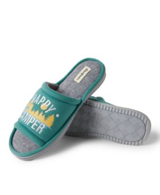 Men's Men s Lennox Happy Camper Knit Shower Slide House Slipper