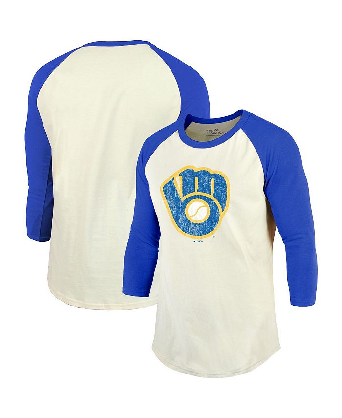 Men's Milwaukee Brewers Mitchell Ness Royal Cooperstown Collection