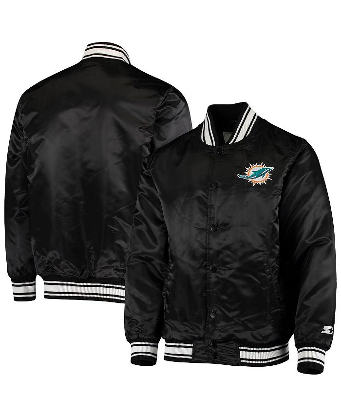 Authentic NFL Apparel Men's Miami Dolphins Home Team Varsity Jacket - Macy's