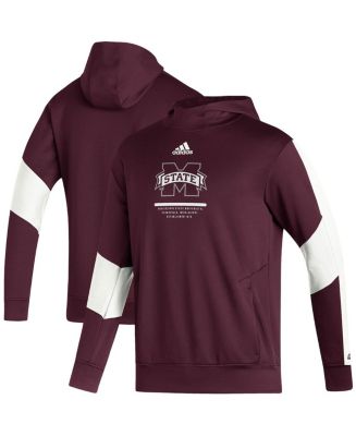 Men's adidas Maroon Mississippi State Bulldogs 2021 Sideline AEROREADY ...