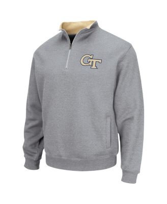 Men's Georgia Tech Jackets Tortugas Logo Quarter-Zip Pullover Jacket