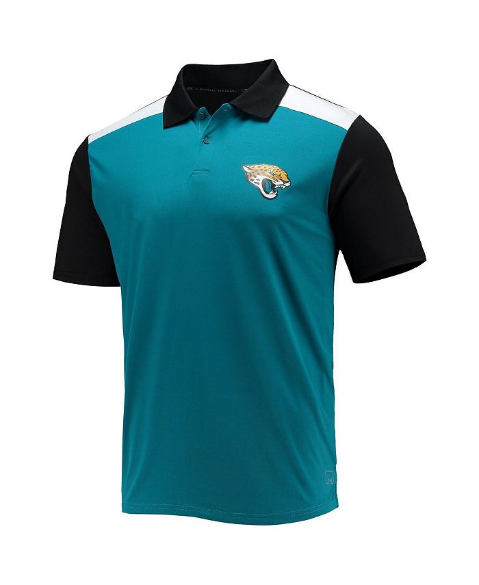 Msx By Michael Strahan Mens Teal And Black Jacksonville Jaguars Challenge Color Block 