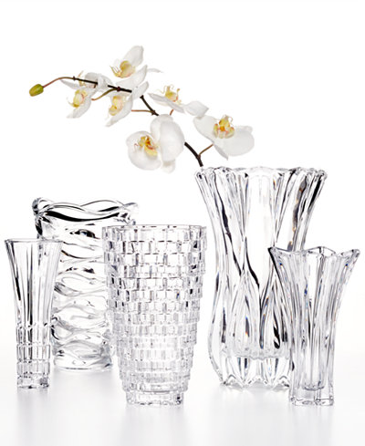 Mikasa Crystal Vase Collection